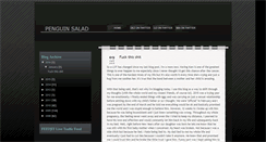 Desktop Screenshot of penguinsalad.blogspot.com