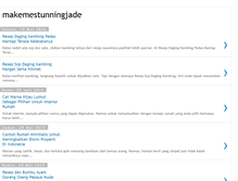 Tablet Screenshot of makemestunningjade.blogspot.com