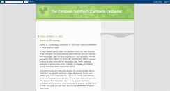 Desktop Screenshot of european-goldfinch-carduelis.blogspot.com