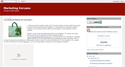 Desktop Screenshot of marketingcercano.blogspot.com
