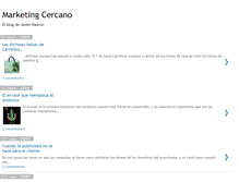 Tablet Screenshot of marketingcercano.blogspot.com