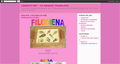 Desktop Screenshot of pintadocomarte.blogspot.com