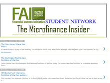 Tablet Screenshot of microfinanceinsider.blogspot.com