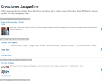 Tablet Screenshot of creaciones-jacqueline.blogspot.com