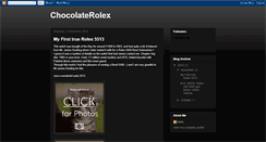 Desktop Screenshot of chocolaterolex.blogspot.com