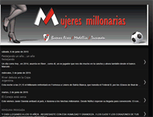 Tablet Screenshot of mujeresmillonarias.blogspot.com