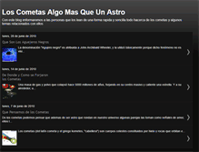 Tablet Screenshot of loscometasalgomasqueunastro.blogspot.com
