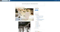 Desktop Screenshot of daniellesweddingblog.blogspot.com