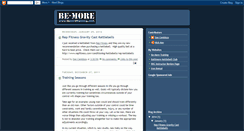 Desktop Screenshot of bemoretraining.blogspot.com