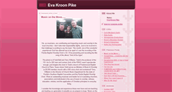 Desktop Screenshot of evakroonpike.blogspot.com