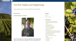 Desktop Screenshot of foxrungalleryandhappenings.blogspot.com