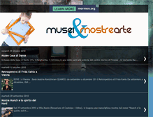 Tablet Screenshot of mostrearte.blogspot.com