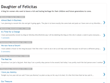 Tablet Screenshot of felicitas.blogspot.com