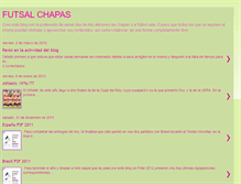 Tablet Screenshot of futsalchapas.blogspot.com