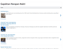 Tablet Screenshot of gapoktanharapanmukti.blogspot.com