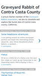 Mobile Screenshot of graveyardrabbitofcontracostacounty.blogspot.com