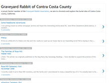 Tablet Screenshot of graveyardrabbitofcontracostacounty.blogspot.com