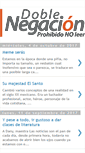 Mobile Screenshot of doblenegacion.blogspot.com