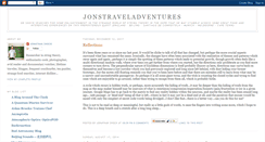 Desktop Screenshot of jonstraveladventures.blogspot.com