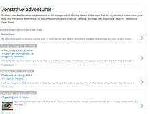 Tablet Screenshot of jonstraveladventures.blogspot.com