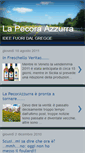 Mobile Screenshot of pecorazzurra.blogspot.com