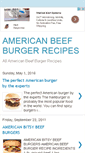 Mobile Screenshot of americanbeefburger-recipes.blogspot.com