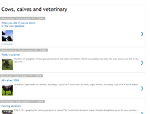 Tablet Screenshot of cowcalfandvet.blogspot.com