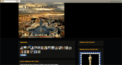 Desktop Screenshot of afamiliacatolica.blogspot.com
