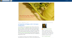 Desktop Screenshot of everydaypalate.blogspot.com