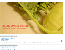 Tablet Screenshot of everydaypalate.blogspot.com