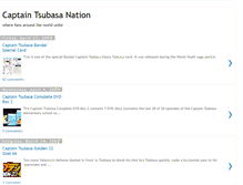 Tablet Screenshot of captaintsubasanation.blogspot.com