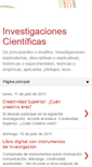 Mobile Screenshot of investigacionciencia.blogspot.com