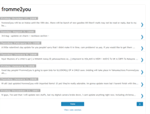 Tablet Screenshot of fromme2youshop.blogspot.com