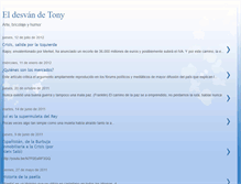 Tablet Screenshot of eldesvandetony.blogspot.com