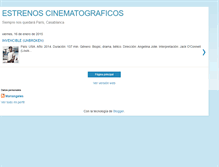 Tablet Screenshot of carteleracinematografica.blogspot.com