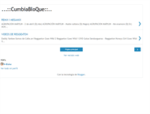 Tablet Screenshot of cumbiabloke.blogspot.com