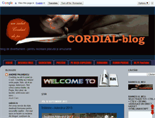 Tablet Screenshot of cordial-blogger.blogspot.com