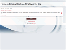 Tablet Screenshot of primeraiglesiabautistaga.blogspot.com
