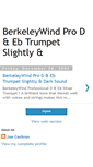 Mobile Screenshot of berkeleytrumpet.blogspot.com