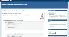 Desktop Screenshot of programminghacks.blogspot.com