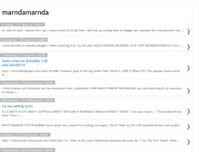 Tablet Screenshot of marnda-nowandforever.blogspot.com