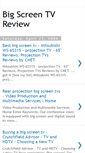 Mobile Screenshot of bigscreentvreview.blogspot.com