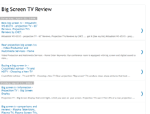 Tablet Screenshot of bigscreentvreview.blogspot.com