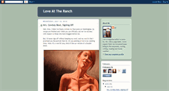 Desktop Screenshot of loveattheranch.blogspot.com