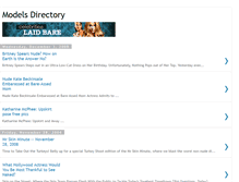 Tablet Screenshot of modelsdirectory.blogspot.com