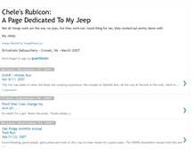 Tablet Screenshot of myrubicon.blogspot.com