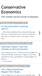 Mobile Screenshot of conservativeeconomics.blogspot.com