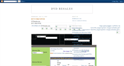 Desktop Screenshot of dvdresales.blogspot.com