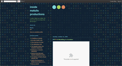 Desktop Screenshot of matulisproductions.blogspot.com