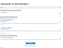 Tablet Screenshot of dailyapostandonaaprendizagem.blogspot.com